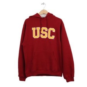 USC Men's Heritage Tackle Twill Fleece Hoodie